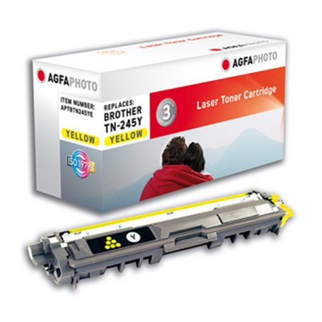 AgfaPhoto APTBTN245YE Cartouche de toner 1 pièce(s) Jaune