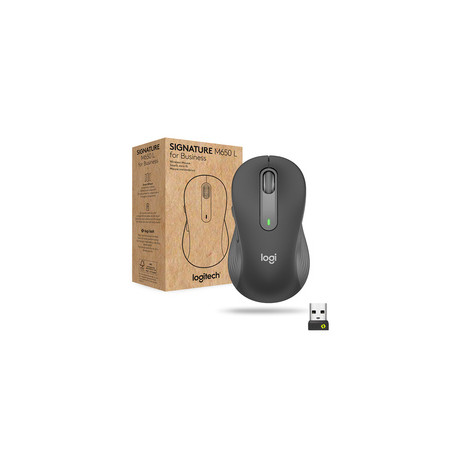 Logitech Signature M650 for Business souris Droitier RF sans fil + Bluetooth Optique 4000 DPI