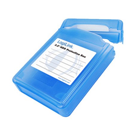 LogiLink UA0133 Housse de disques de stockage Bleu