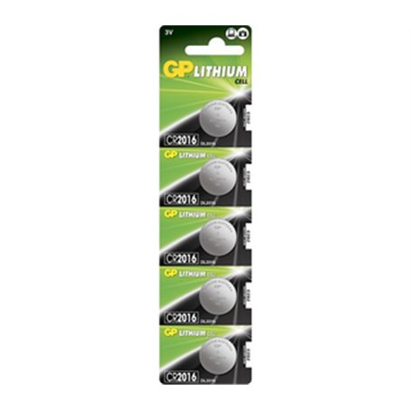 GP Batteries Lithium CR2016 Batterie à usage unique Lithium-Manganese Dioxide (LiMnO2)