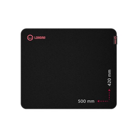 Lorgar Main 325 Tapis de souris de jeu Noir