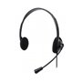 Manhattan 179898 écouteur/casque Avec fil Arceau Bureau/Centre d'appels USB Type-A Noir
