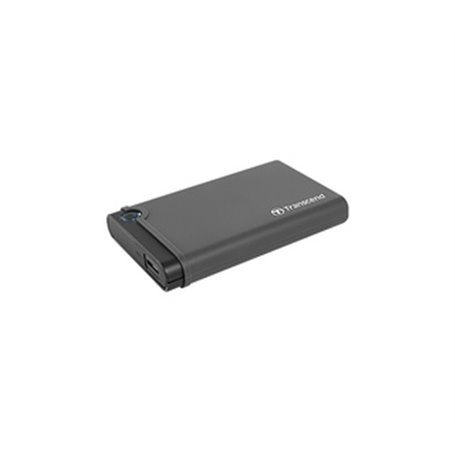 Transcend TS0GSJ25CK3 Boîtier de disques de stockage Boîtier disque dur/SSD Gris 2.5"
