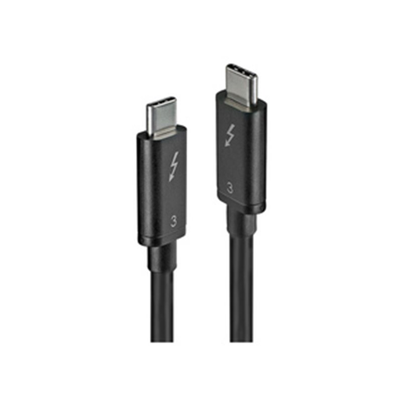 Lindy 41555 câble USB 0,5 m USB 3.2 Gen 1 (3.1 Gen 1) USB C Noir