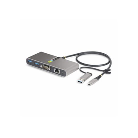 StarTech.com Hub USB-C à 2 Ports USB-A avec Ethernet et RS-232