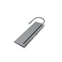 Hama 00200100 station d'accueil USB 3.2 Gen 1 (3.1 Gen 1) Type-C Anthracite