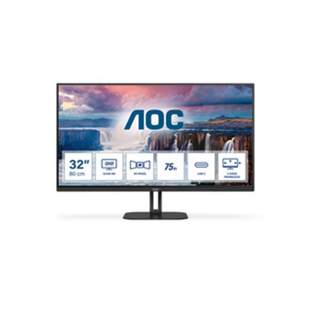 AOC V5 Q32V5CE écran plat de PC 80 cm (31.5") 2560 x 1440 pixels Quad HD LED Noir