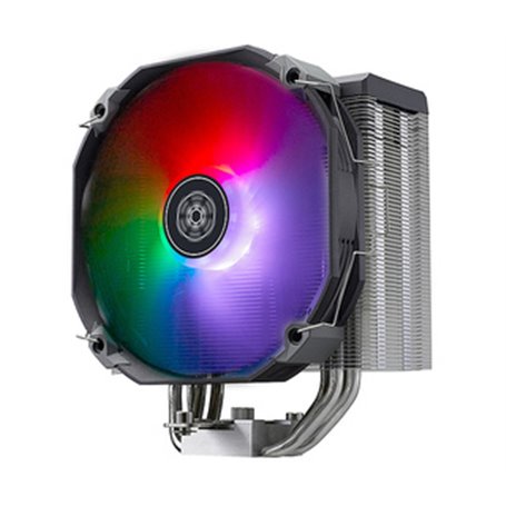 Silverstone SST-ARV140-ARGB système de refroidissement dordinateur Processeur Refroidisseur d'air 14 cm Noir