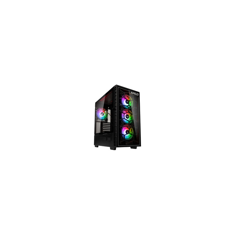 Produktbild von KOLINK Observatory Duo ARGB Midi-Tower - E-ATX Gehäuse Mit 4 Lüftern, Glasfront, Für Gaming-PC