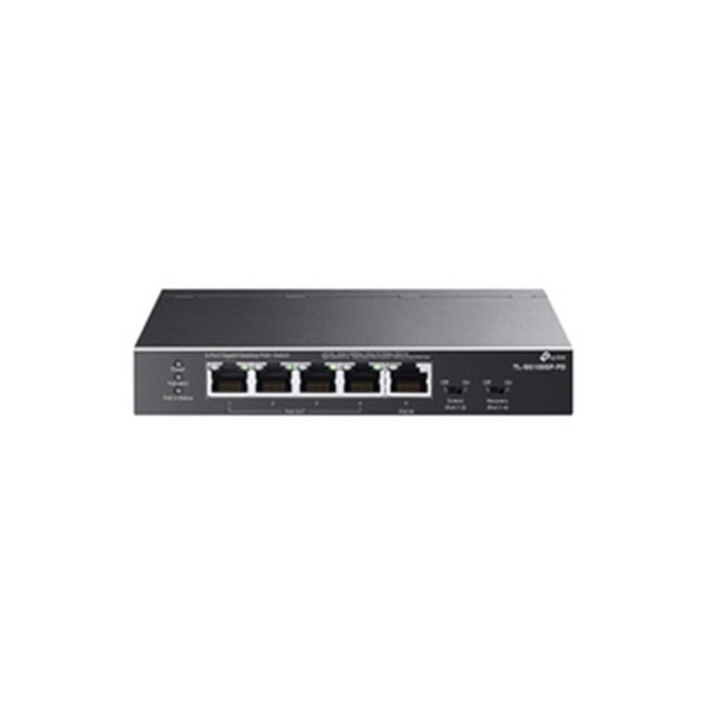TP-Link TL-SG1005P-PD commutateur réseau Gigabit Ethernet (10/100/1000) Connexion Ethernet, supportant l'alimentation vi