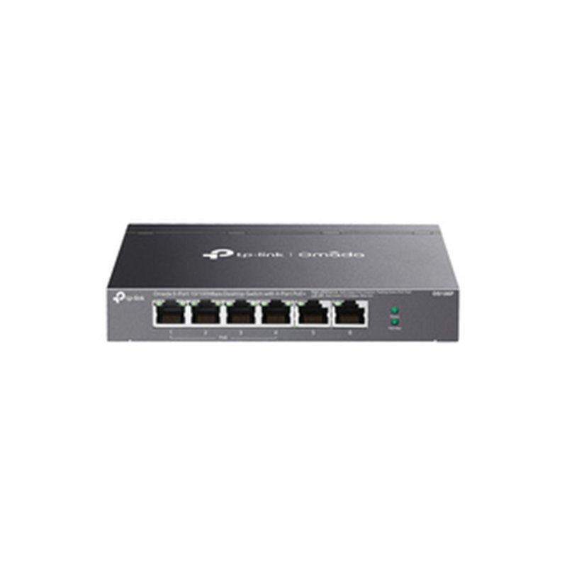 TP-Link Omada DS106P commutateur réseau Non-géré Fast Ethernet (10/100) Connexion Ethernet, supportant l'alimentation vi