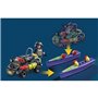 PLAYMOBIL - Quad transformable de bandit - Les policiers - City Action - Unité d'élite