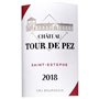 Château Tour de Pez 2018 Saint-Estephe Cru Bourgeois - Vin rouge de Bordeaux