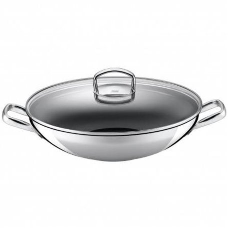 Poêle wok Silit avec couvercle en verre 21 3726 4446 Silit3726 Silit 3726 (21.3726.4446)