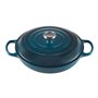 Cocotte Ronde Signature Peu Profonde Le Creuset 30cm Bleu Canard (21180306422430)