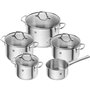 Ensemble de Casseroles Zwilling Flow 5 pièces acier inoxydable 71030-000-0