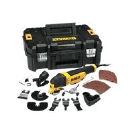 Outil multifonction oscillant DeWalt et accessoires noir jaune DWE315KT-QS DWE315KTQS (DWE315KT-QS)