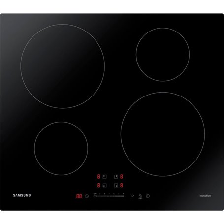 Samsung NZ64M3707AK Noir Intégré Plaque avec zone à induction 4 zone(s)