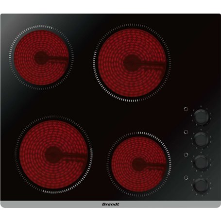 Brandt Table de cuisson BRANDT BPV 6410 B