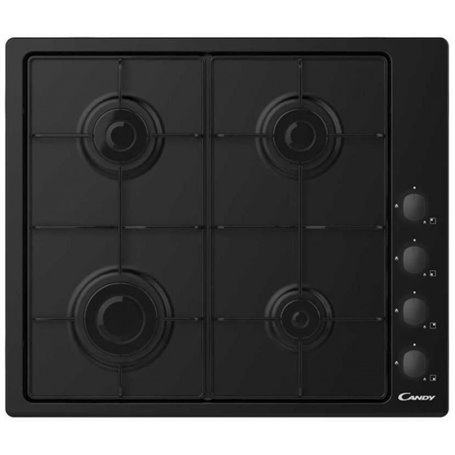 Candy Idea CHW6LBB Noir Intégré 60 cm Gaz 4 zone(s)