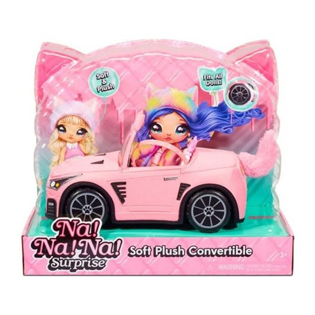 Na! Na! Na! Surprise Soft Plush Convertible Voiture de poupée