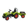 FALK Tracteur a pedales CLAAS Arion 430 avec remorque - 1040AB