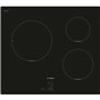 Bosch PUC611AA5E Noir Intégré 60 cm Plaque avec zone à induction 3 zone(s)