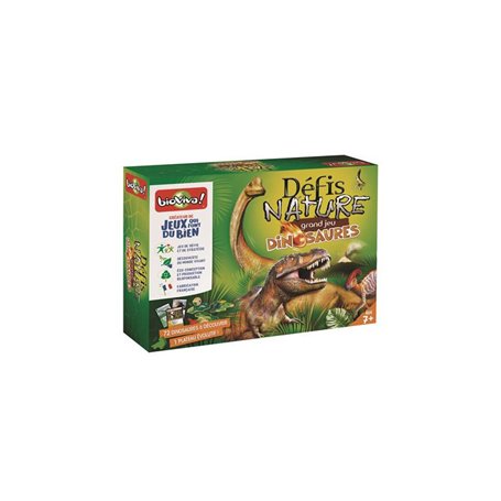 Jeu de société Bioviva Le grand jeu Défis Nature Dinosaures