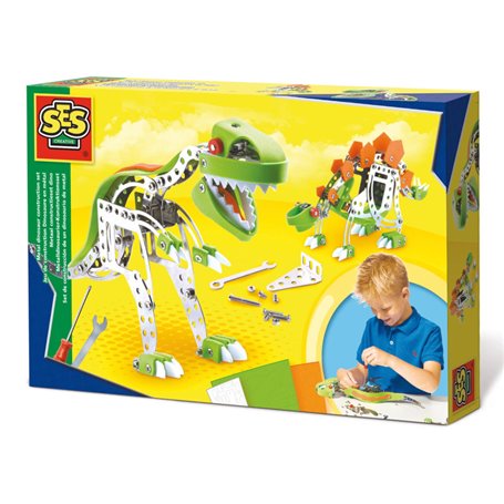 SES Creative Dinosaure métallique à construire
