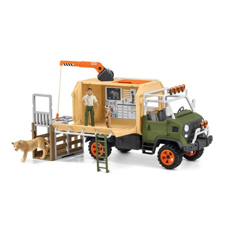 schleich WILD LIFE Camion pour sauvetage d'animaux