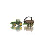 Siku Tracteur John Deere 8430 avec Remorque Forestière