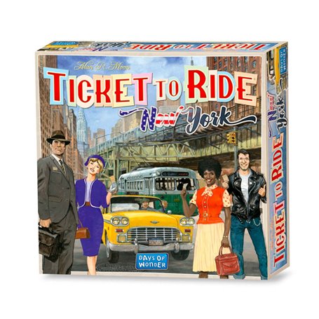 ASMODEE Ticket to Ride New York Board Game