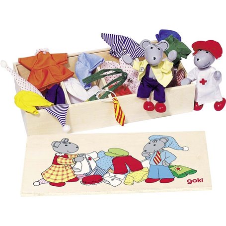 GOKI Garderobe des souris