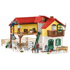 schleich Farm World Ferme avec étable et animaux
