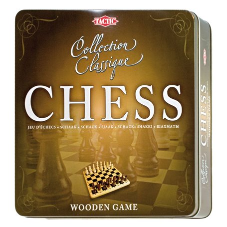 Tactic - Jeu d'échecs en bois