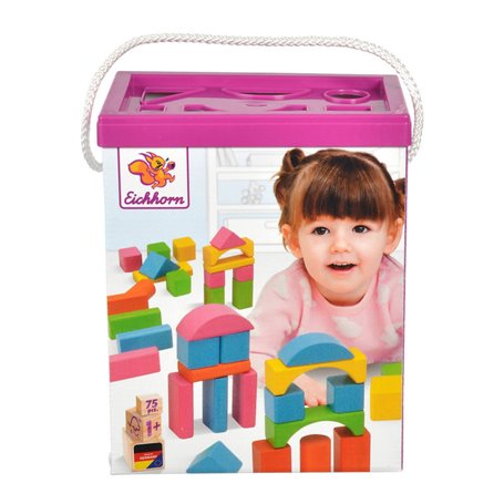 Eichhorn Wooden Blocks Colored