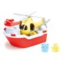 Green Toys Lifeboat with Helicopter