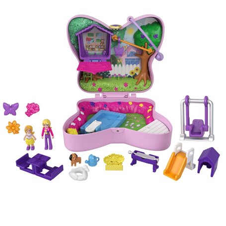 Polly Pocket Backyard Butterfly Compact