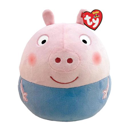 Ty Beanie - Ty Squish a Boo Peppa Pig George