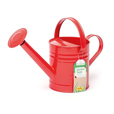 Bigjigs - Red Metal Watering Can BJ294