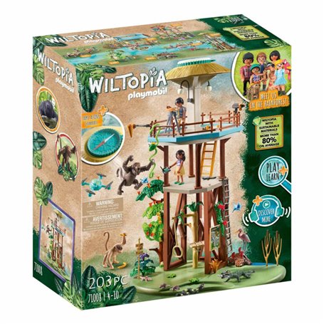 Playmobil Wiltopia 71008 Tour de recherche avec boussole