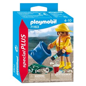 Playmobil Special Plus 71163 Bénévole ramassage de déchets