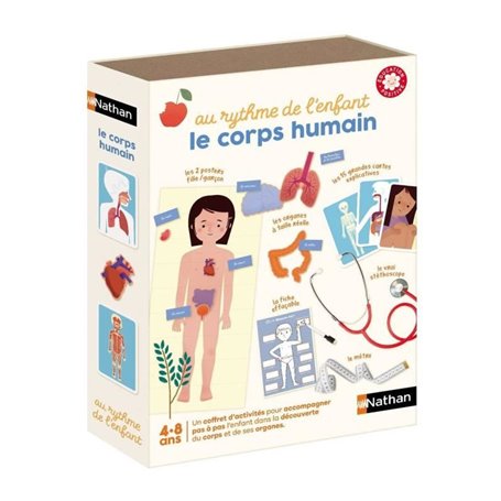 Le corps humain NATHAN - Jeux d'apprentissage