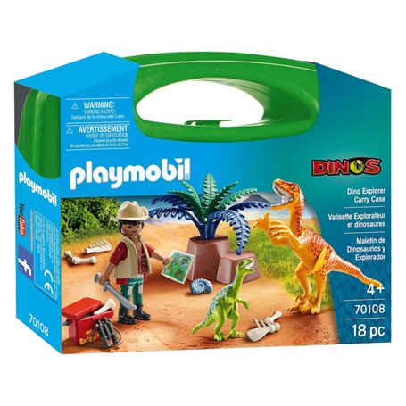 Playmobil Dinos Suitcase Dino Explorer - 70108 70108