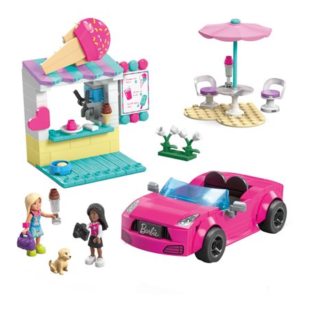MEGA Barbie   Décapotable et Stand de Glaces
