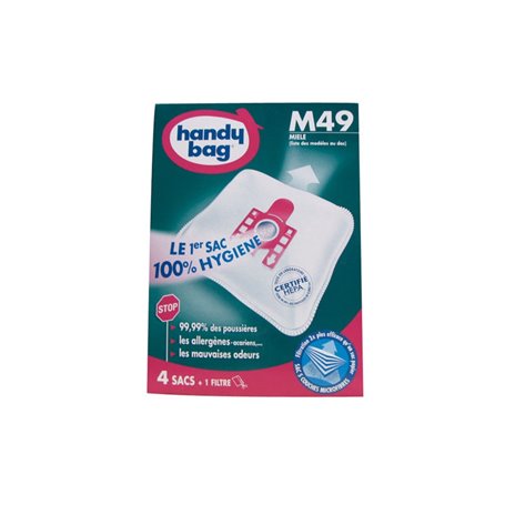 HANDY BAG SAC ASPI.HANDY B.N.TIS. X4 MIELE M49 HANDY BAG - M49