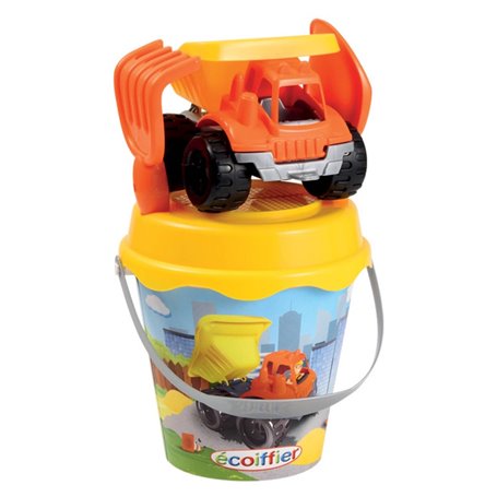 Ecoiffier - Seau garni camion décor TP 17cm