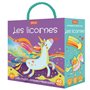 QBox Les Licornes livre et puzzle