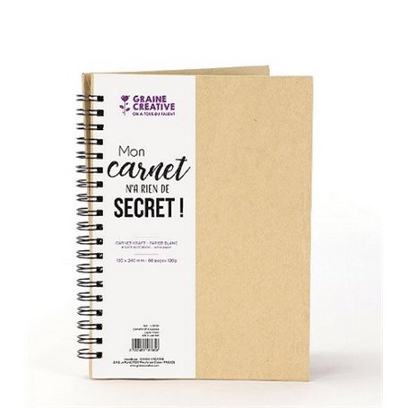 Carnet de note papier blanc