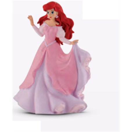 Figurine Princesse Ariel en robe rose